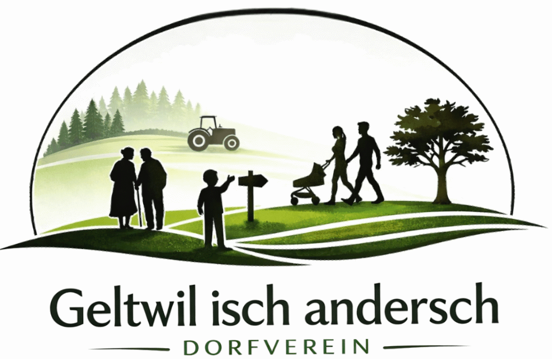 Geltwil isch andersch Logo